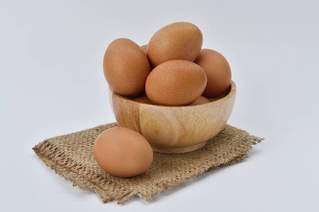 foto Uova di galline allevate all'aperto